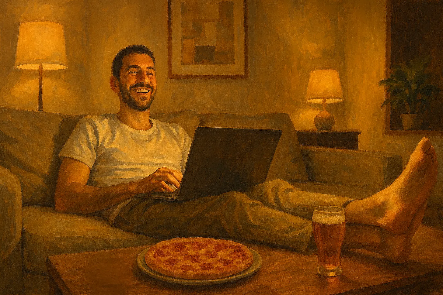 Noche feliz. Sin final